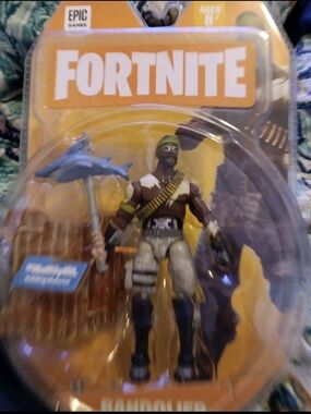 Fortnite Figurine, Bandolier Solo Mode 4" Action Figure Epic Games NEW SEALED